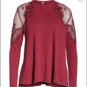 NWT. Free People Daniella Top